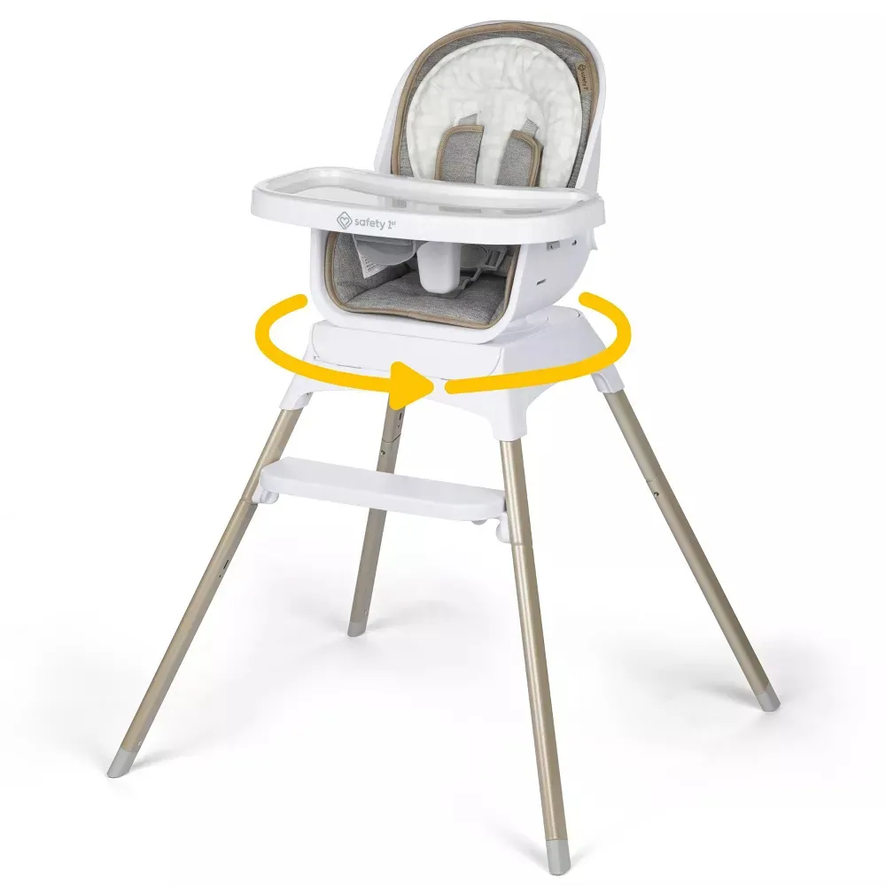 Grow and Go Rotating High Chair - French Gray (See Description) - Kaedas