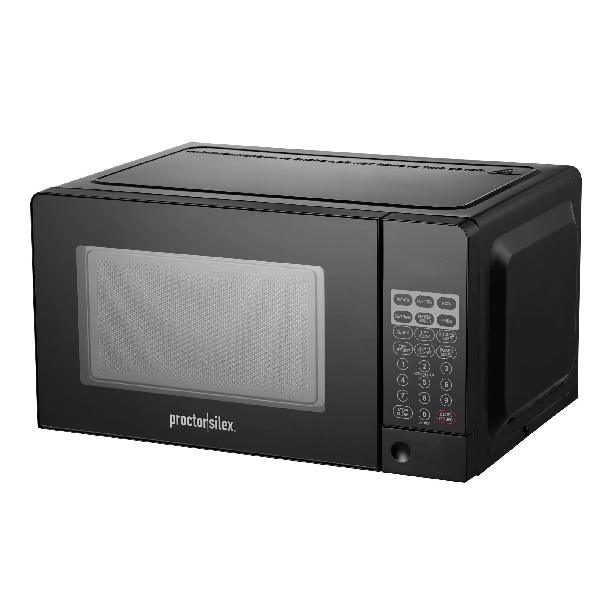 700W  Countertop Microwave Oven - Black - Kaedas
