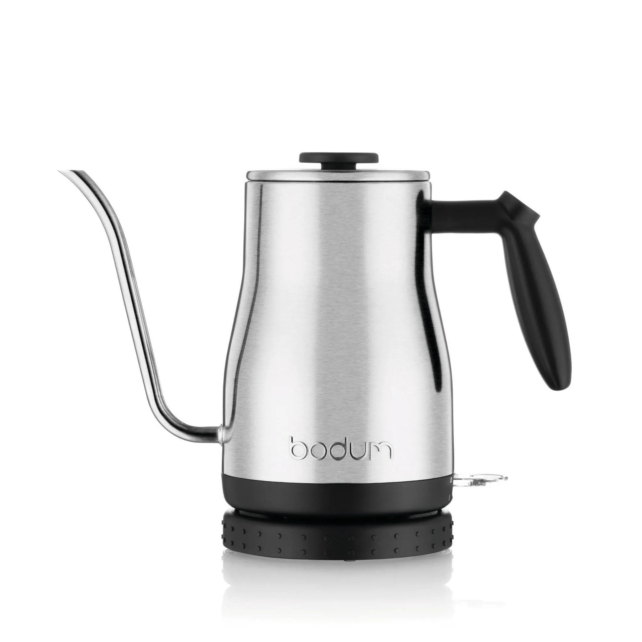 Bistro Goose Neck 34oz Electric Water Kettle Stainless Steel - Kaedas