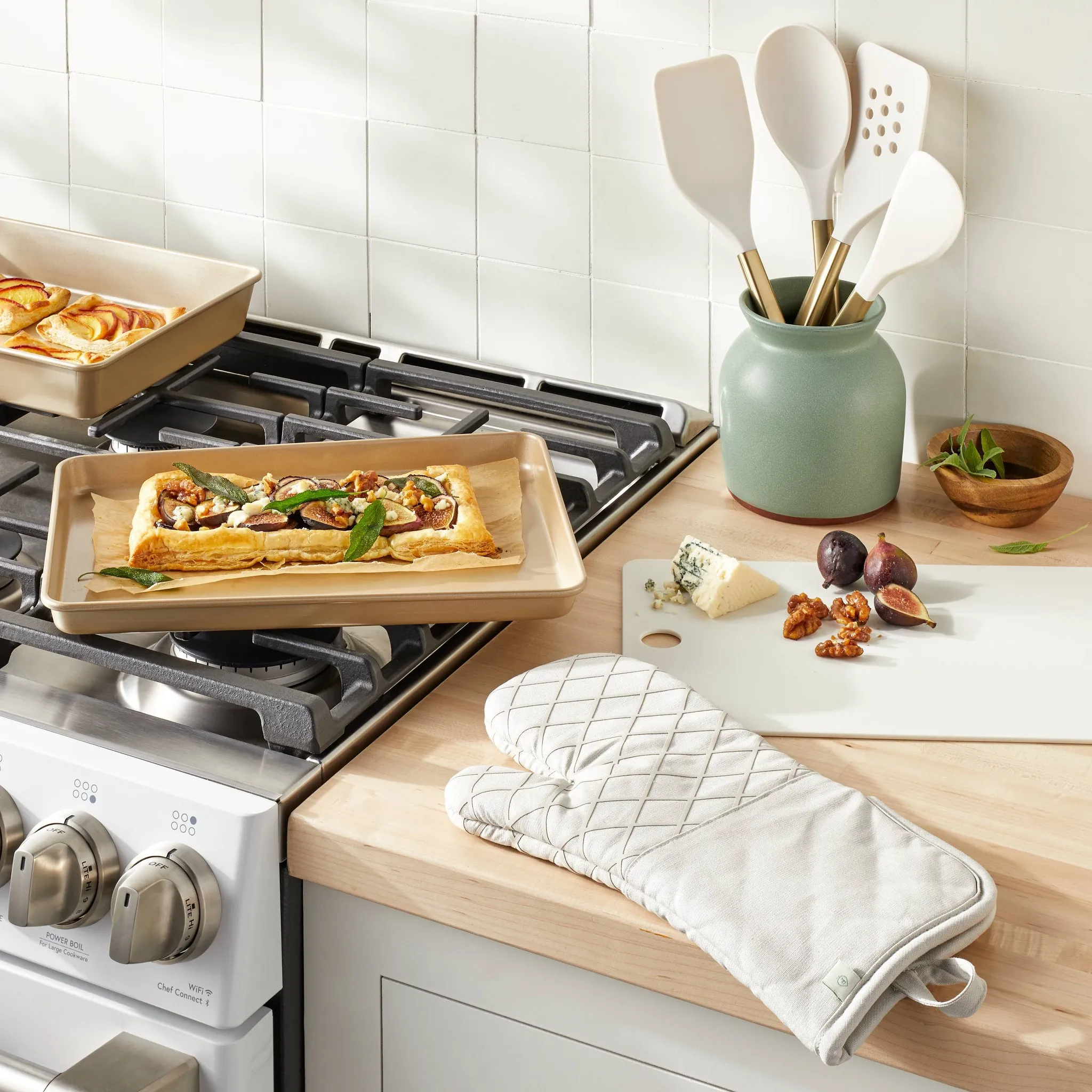 Oven Mitt Light Gray - Kaedas