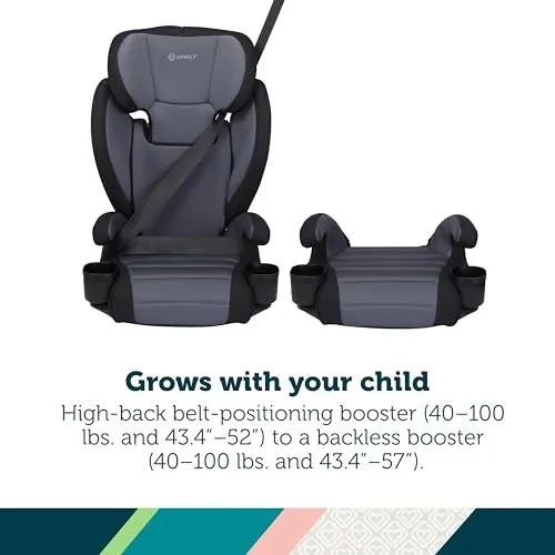 Grow and Go 2-in-1 Belt-Positioning Booster Car Seat - Beach Wave - Kaedas