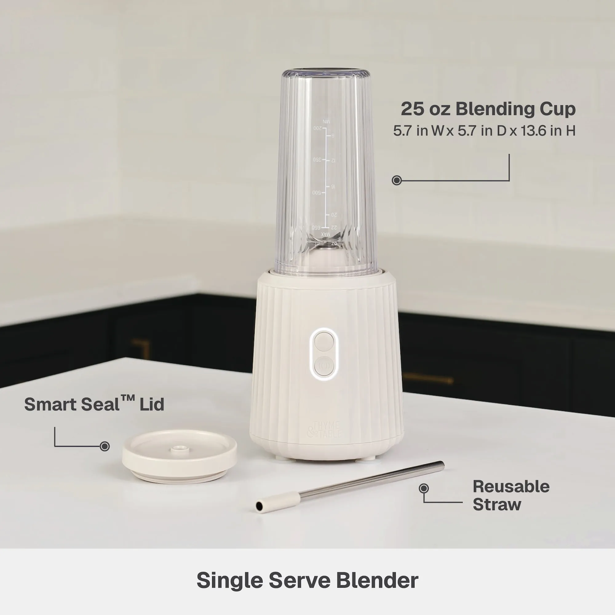 Single Serve Blender - Sand White - Kaedas