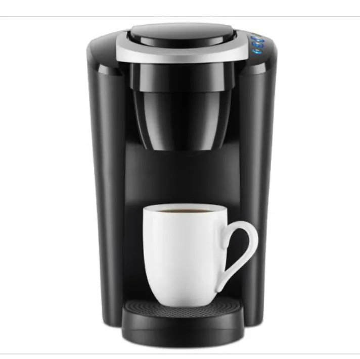 K-Compact Single-Serve K-Cup Pod Coffee Maker - Black - Kaedas