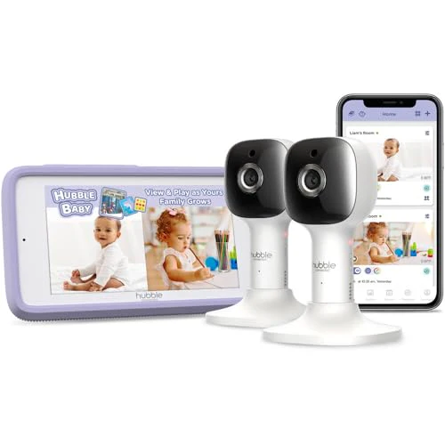 Nursery Pal Cloud Touch Twin Smart WiFi Enabled Baby Monitor - Kaedas