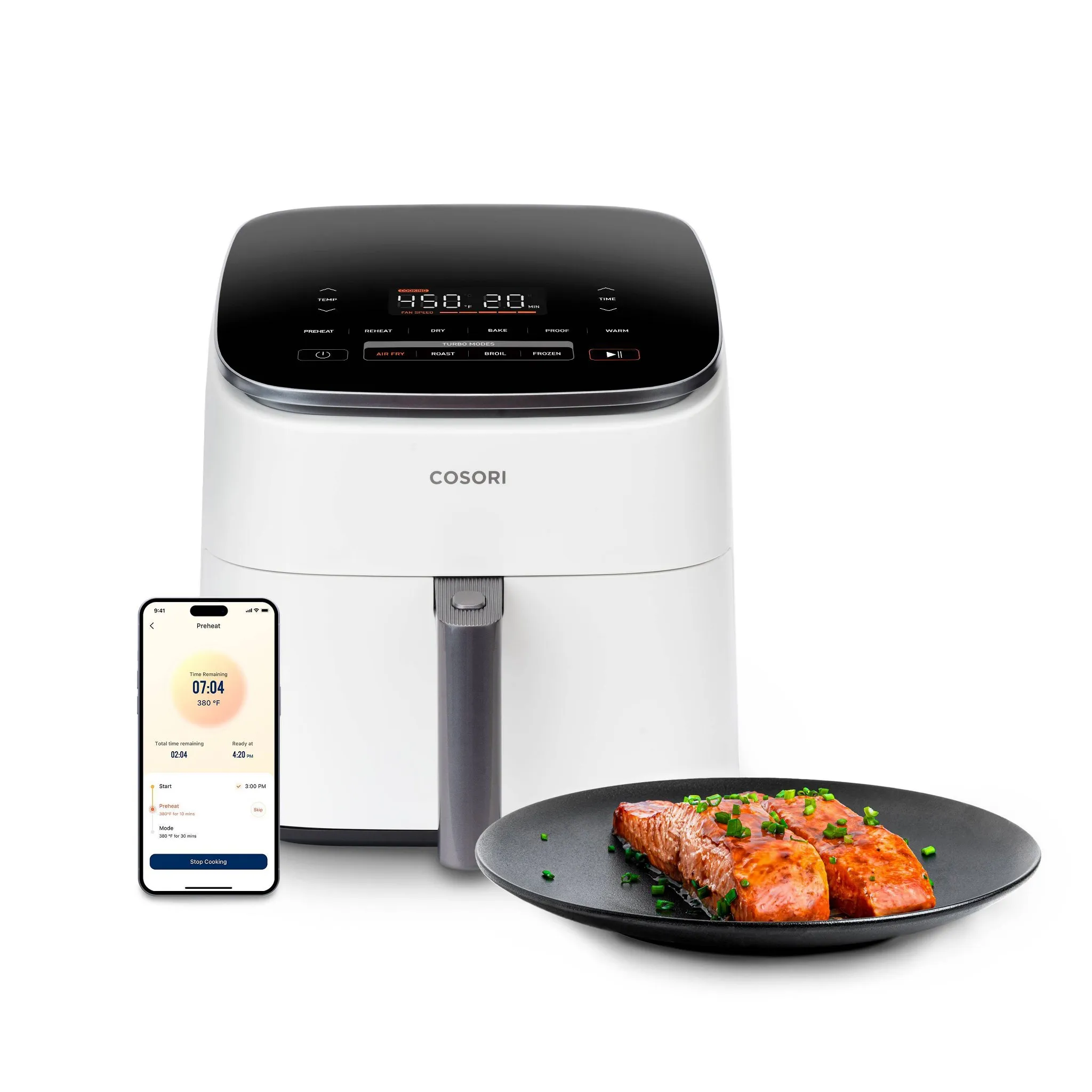 6qt TurboBlaze Smart Air Fryer - Kaedas