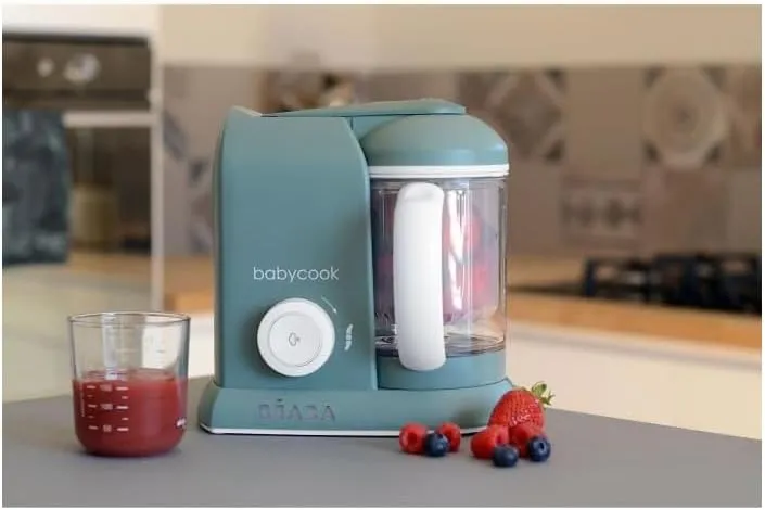Babycook Solo, 4-in-1 Baby Robot, Cooker, Blender - Eucalyptus - Kaedas