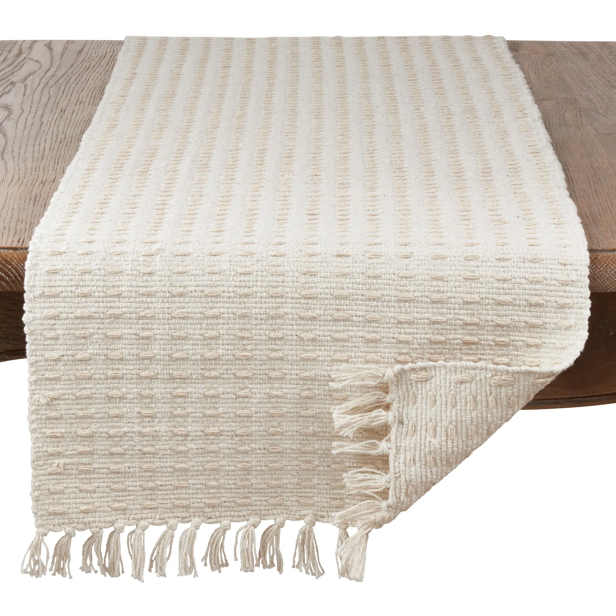 Dashed Woven Table Runner, 16