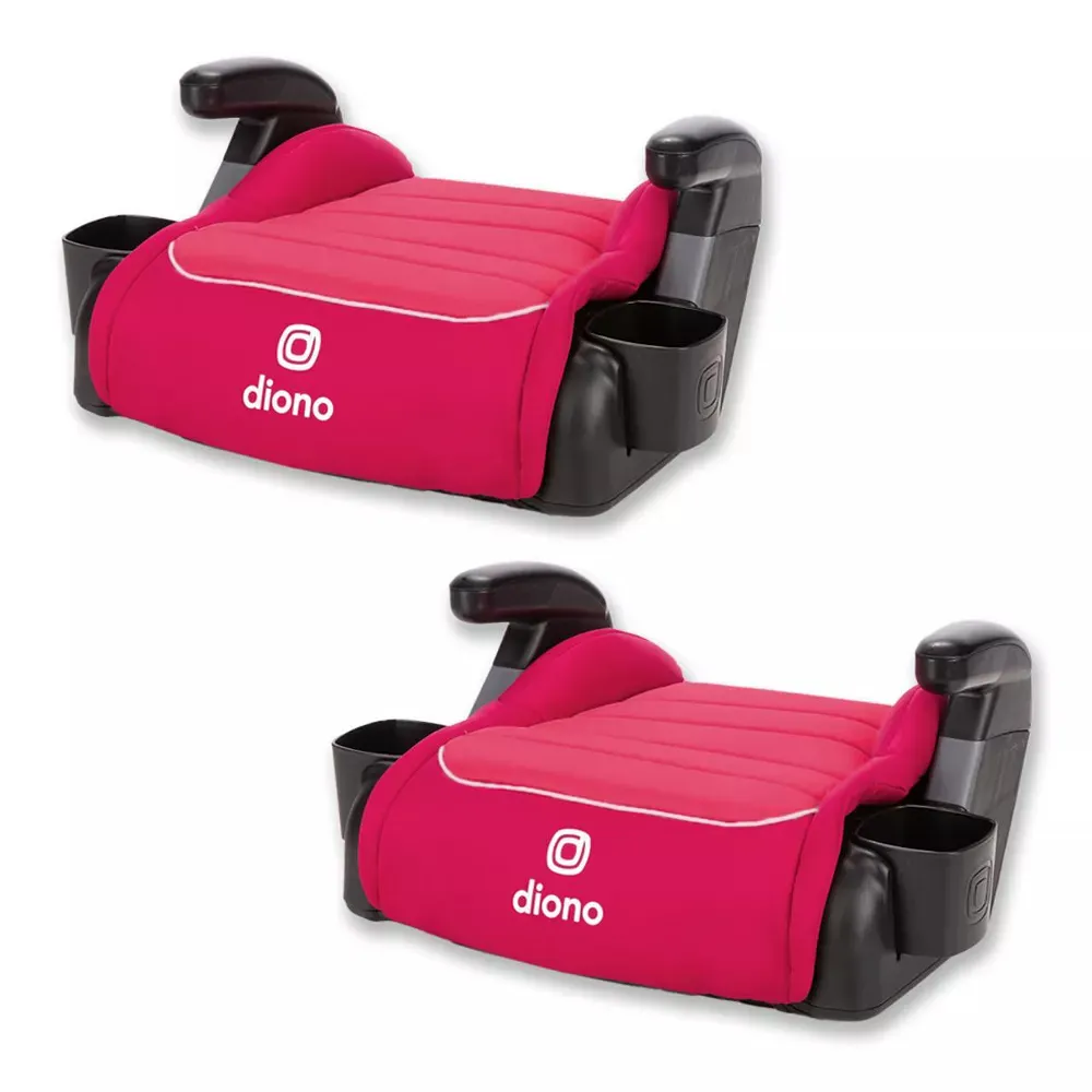 Connect3® R Backless Booster Pack of Two - Pink Cotton Candy (See Description) - Kaedas