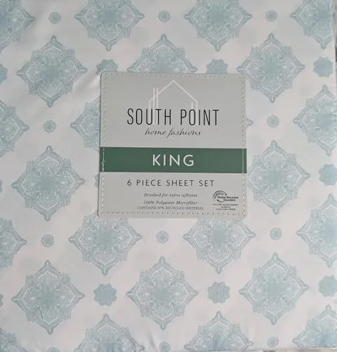 South Point Home Fashions Luxurious Microfiber 4-Piece Sheet Set (See Description) - Kaedas