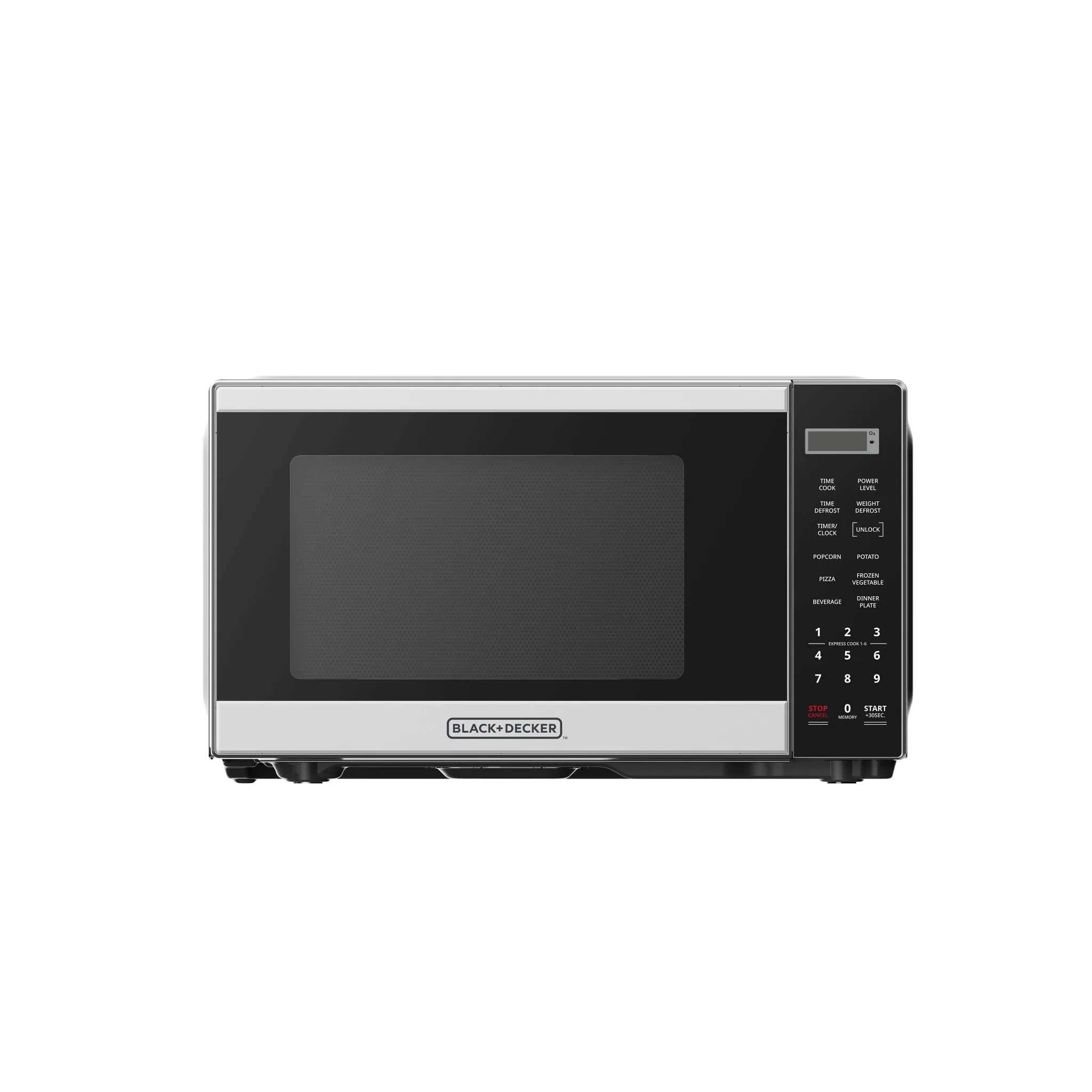 0.9 Cu Ft Microwave Oven - Black - Kaedas
