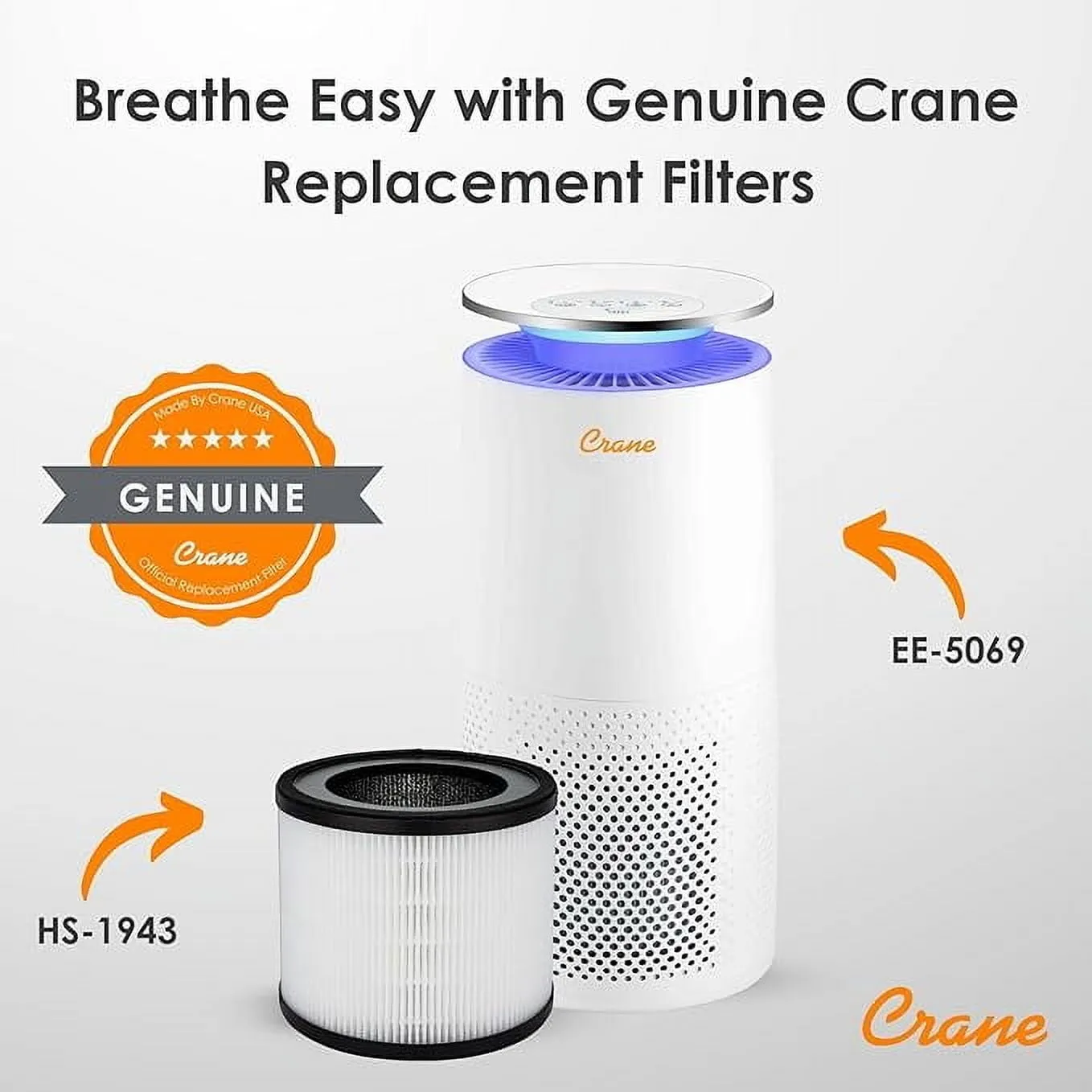 Genuine Air Purifier Replacement Filter - Kaedas