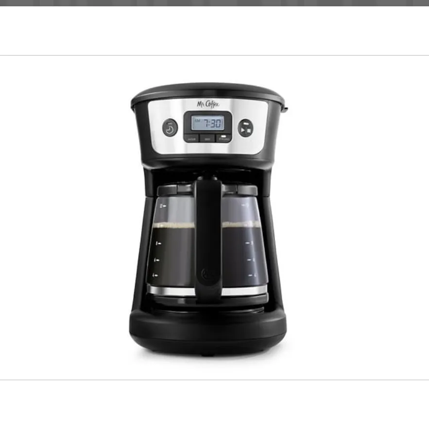 12-Cup Programmable Coffee Maker with Strong Brew Selector - Kaedas