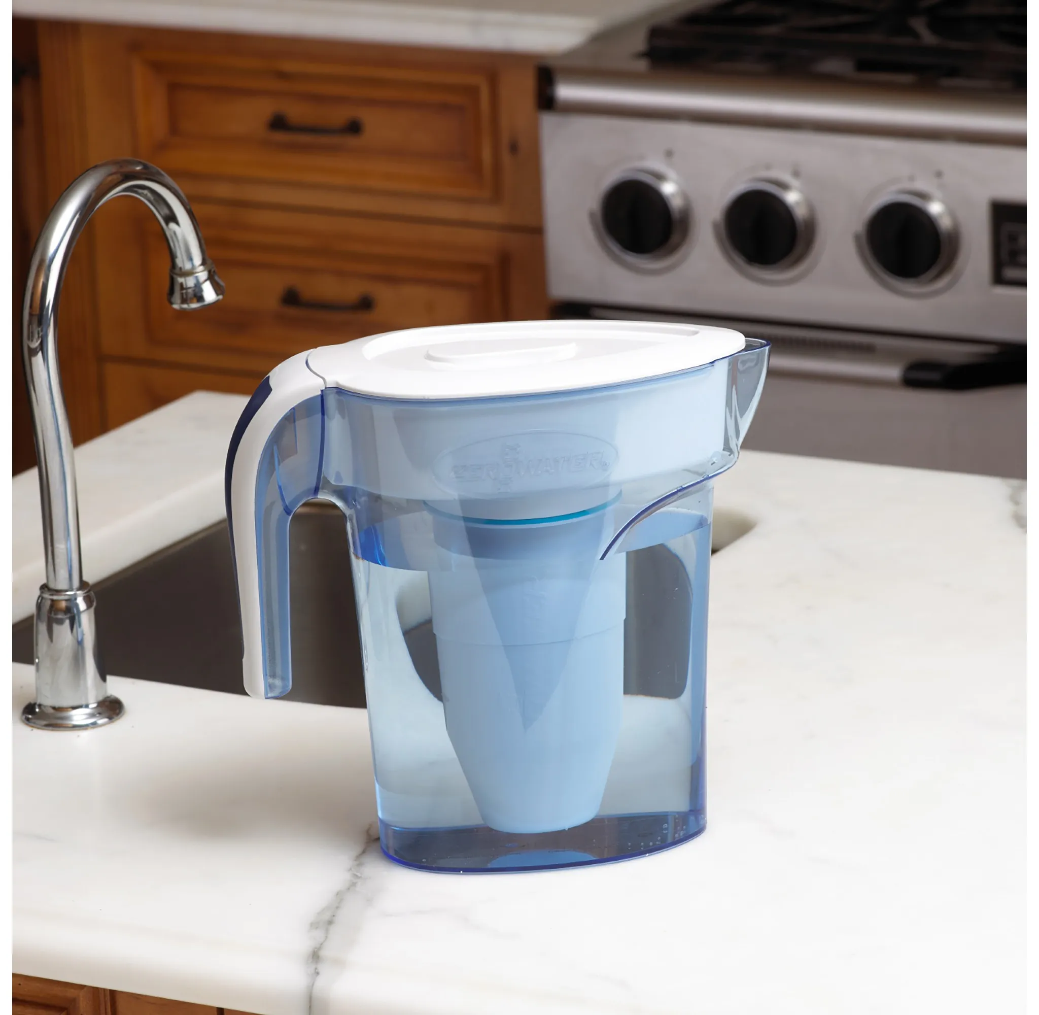 7 Cup Pitcher with Ready-Pour + Free Water Quality Meter - Kaedas