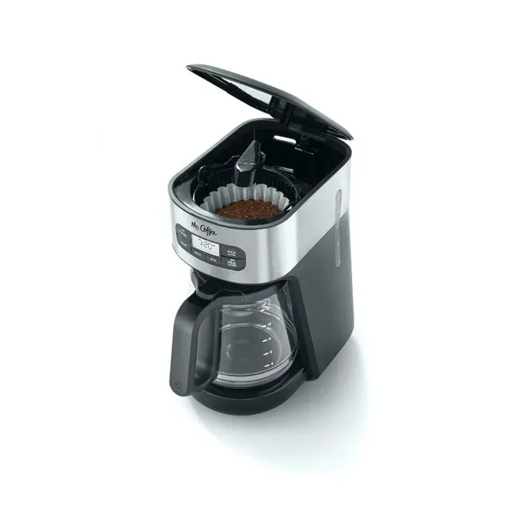 12-Cup Programmable Coffee Maker with Automatic Cleaning Cycle - Kaedas