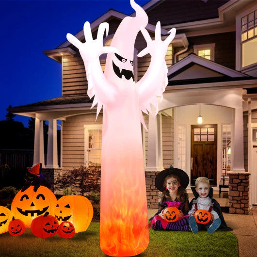 12 Feet Halloween Inflatable Decoration With Built-in LED Lights - Kaedas