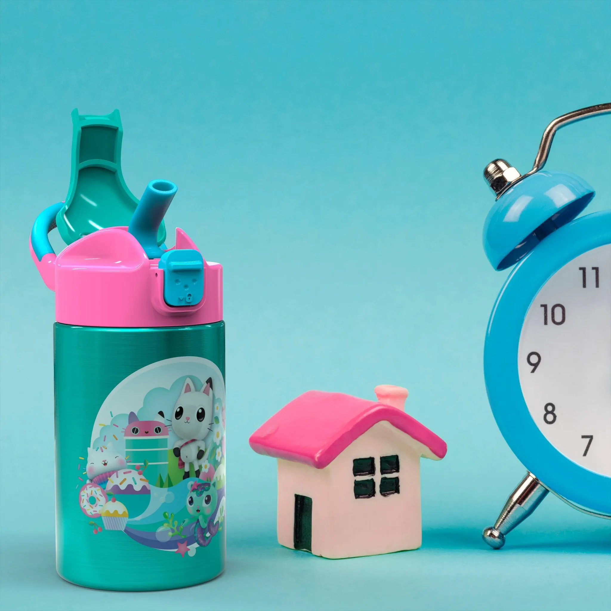 Gabby's Dollhouse 14oz Stainless Steel Double Wall Valiant Bottle - : Kids Water Bottle, Dishwasher-Safe - Kaedas