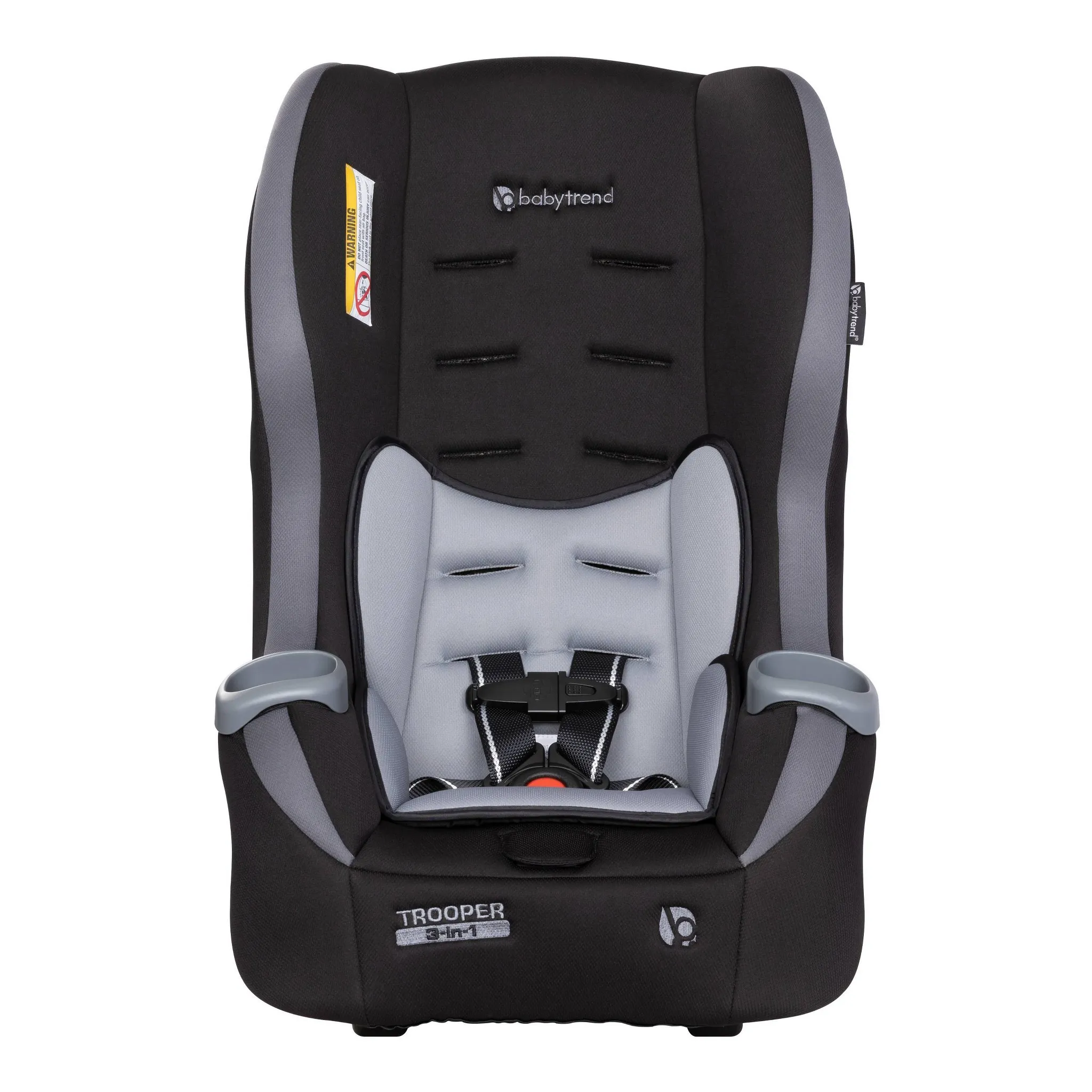 Trooper 3-in-1 Convertible Car Seat - Black - Kaedas