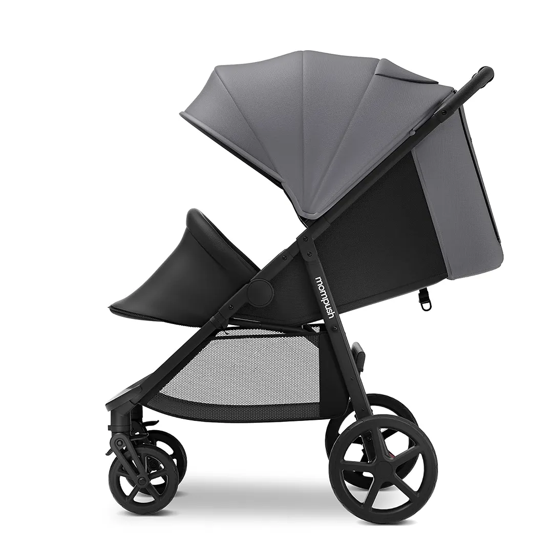 Nova Compact Lightweight Stroller - Grey - Kaedas