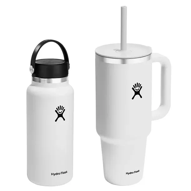 Hydration Set - Tumbler and Wide Mouth Bottle - Kaedas