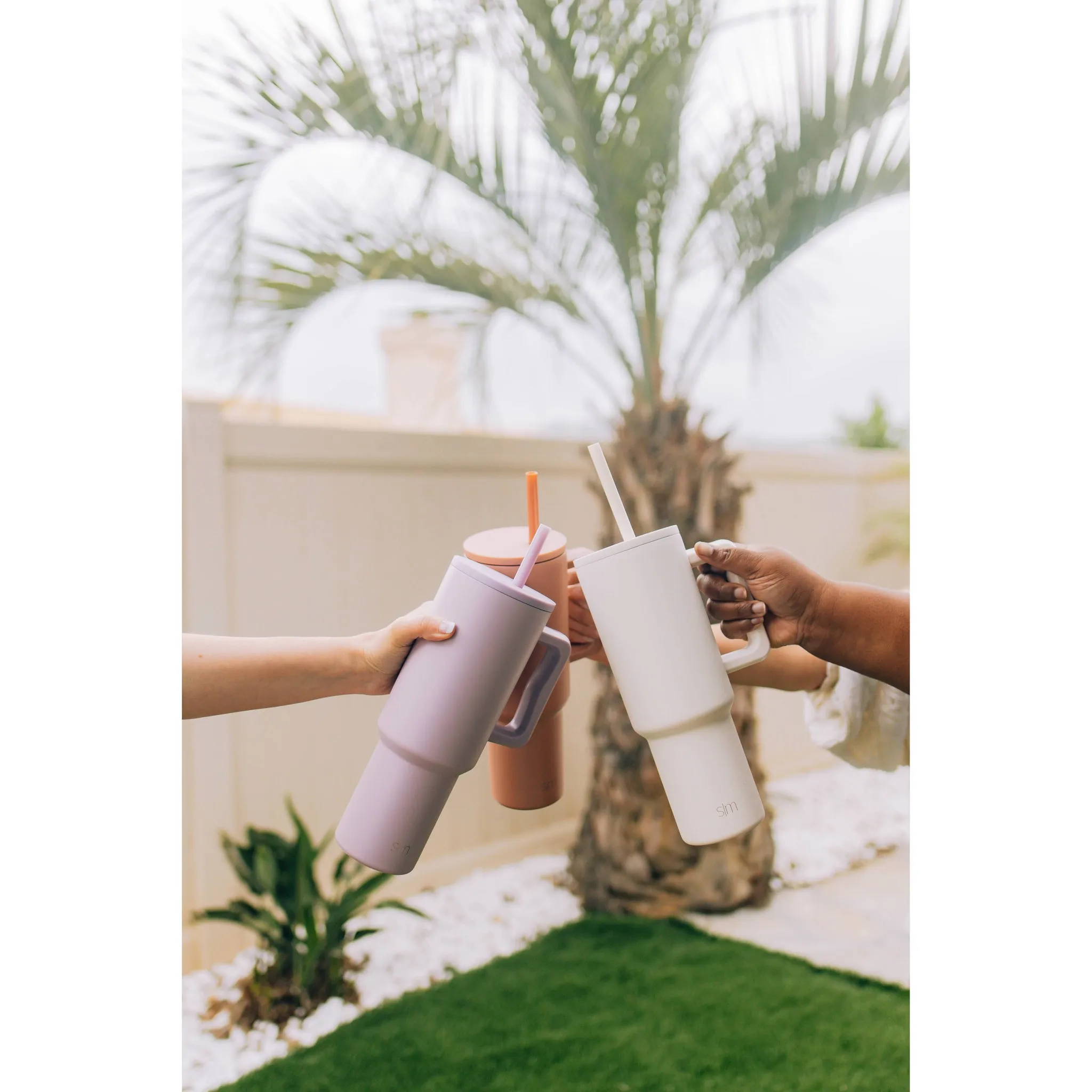 Trek 40oz Stainless Steel Lidded Tumbler Powder Coat Lavender Mist: Dishwasher-Safe, Cold Beverages - Kaedas