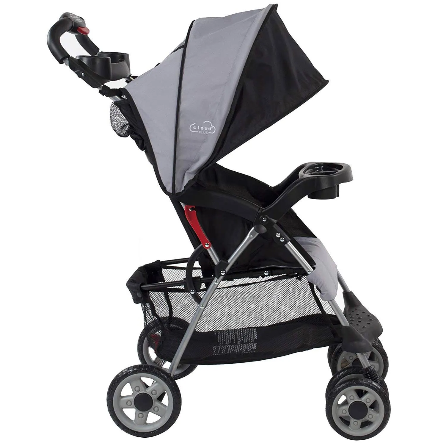 Cloud Plus Lightweight Stroller (Slate Grey) - Kaedas