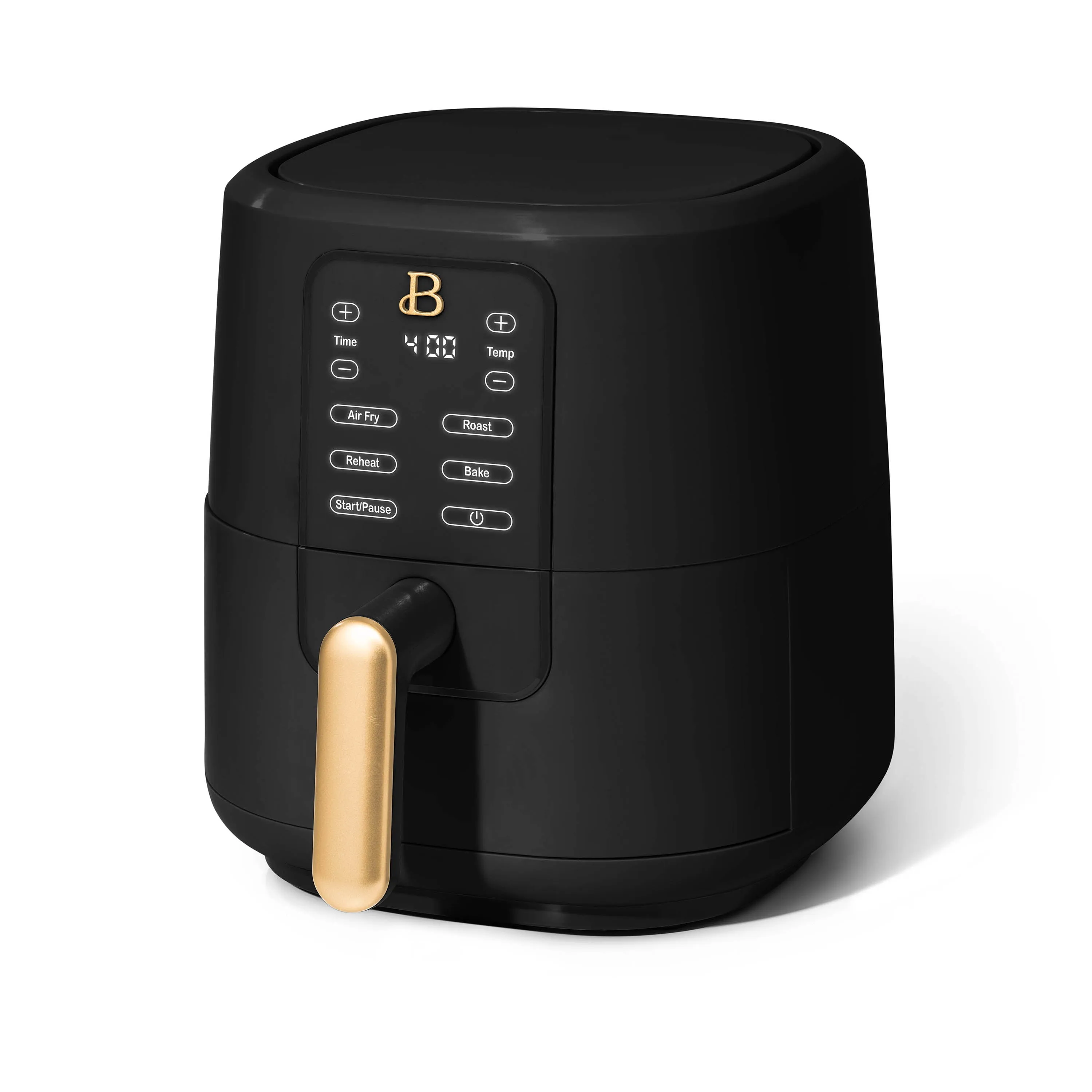 Beautiful 3 Qt Air Fryer With TurboCrisp Technology - Black Sesame - Kaedas