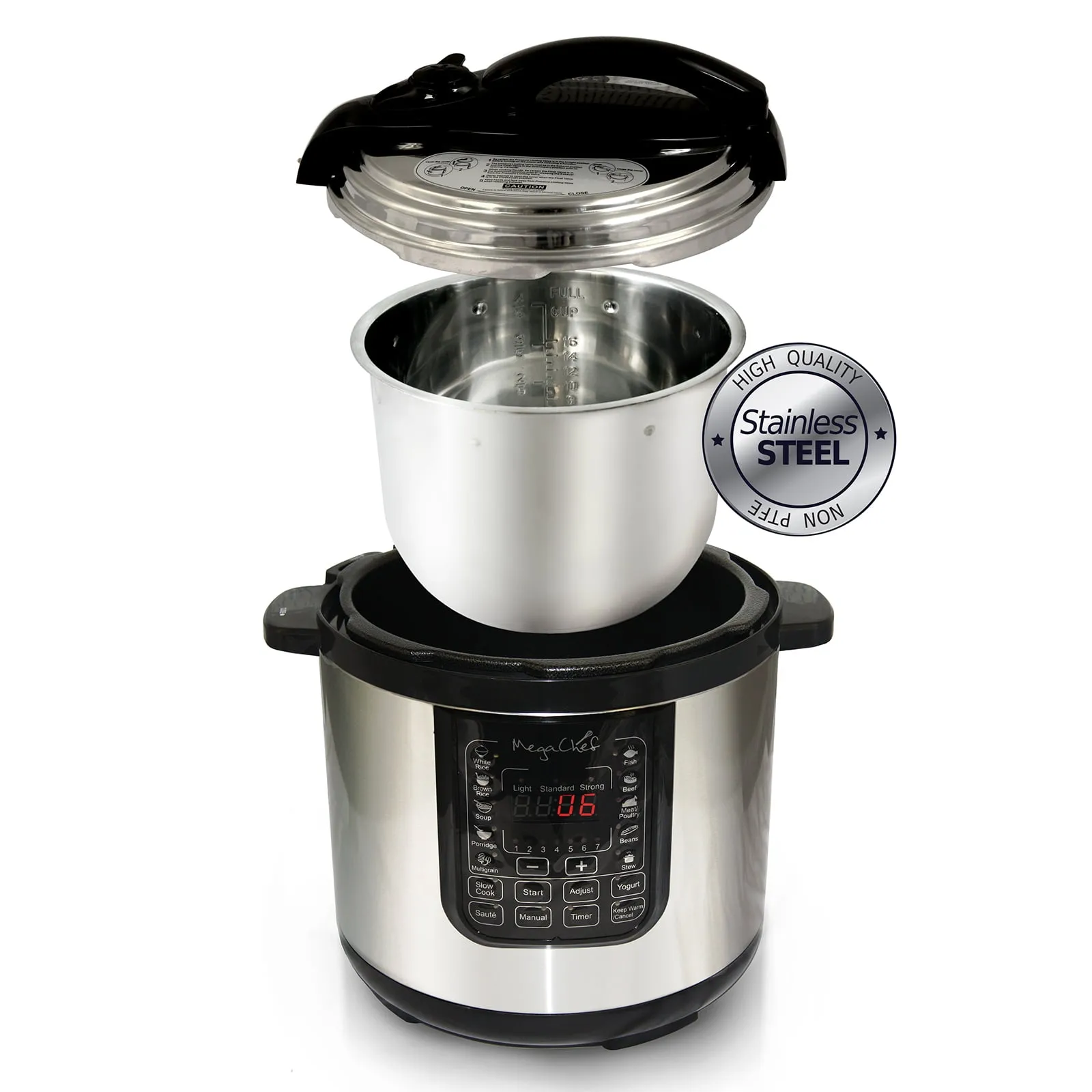 8-Quart Digital Pressure Cooker - Kaedas