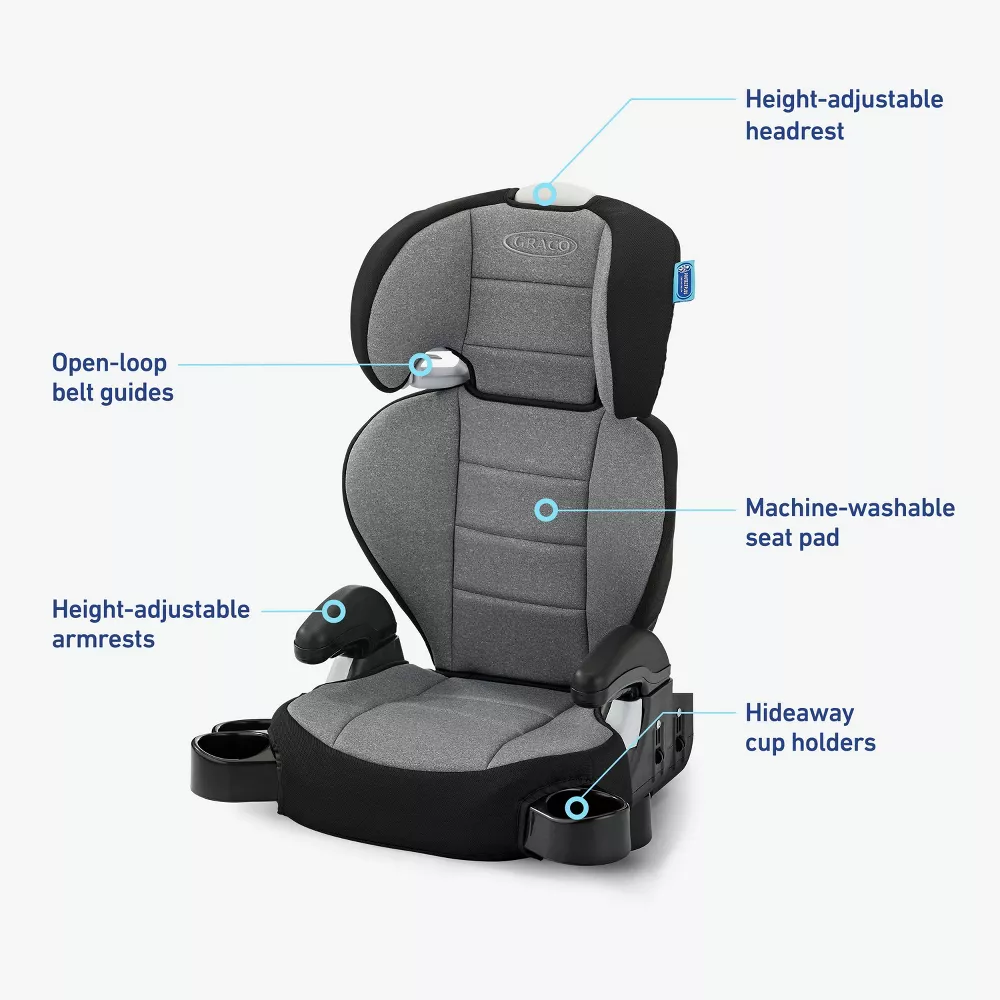 TurboBooster 2.0 Highback Booster Seat - Declan - Kaedas
