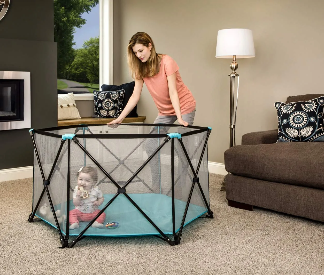 Six Panel Deluxe Portable Activity Center - Kaedas