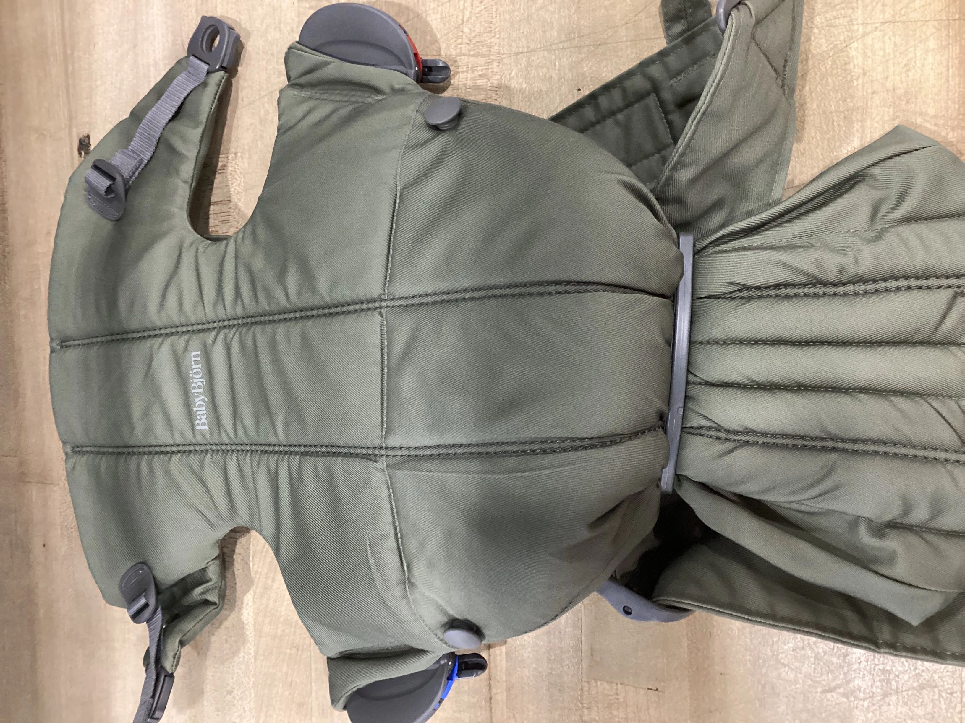 Baby Carrier Mini - Dark Green Woven (See Description) - Kaedas