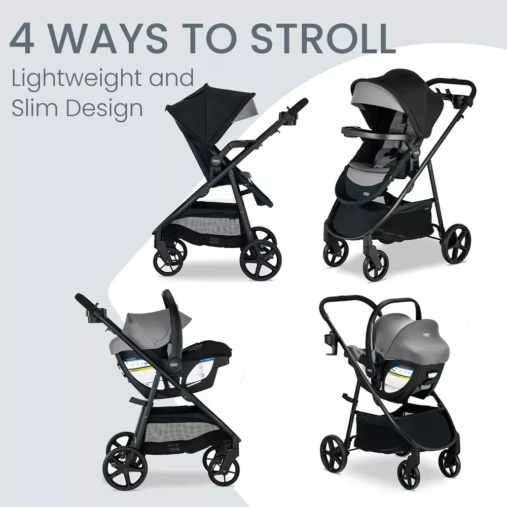 Willow Brook S+ Baby Travel System- Graphite Onyx - Kaedas