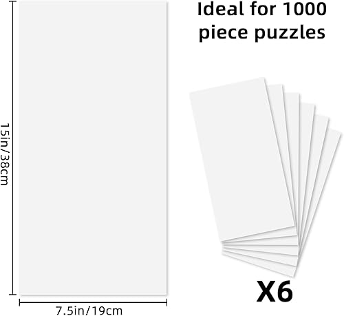 MOZOOSON Puzzlematte für 1500 Puzzle Teile, Puzzle Matte Roll Up Puzzle Aufbewahrung, Puzzle Roll Storage Mat für Bis 500 1000 1500 Puzzle Zubehör Aufbewahrung mit Praktisches Puzzle Zubehör - Kaedas