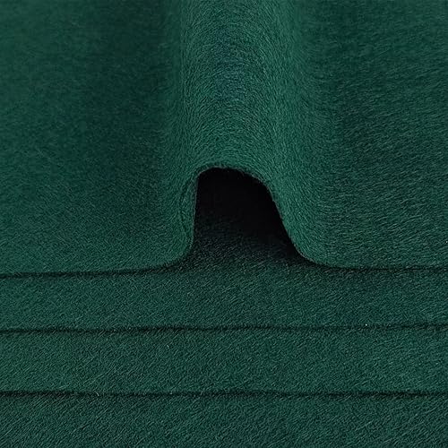 Jtnohx Filzstoff, Weiche Farbig Filz zum Basteln, 1,4mm dick Bastelfilz, 20x30cm Filzplatten für Heimwerker und Nähprojekte (Weiß) - Kaedas