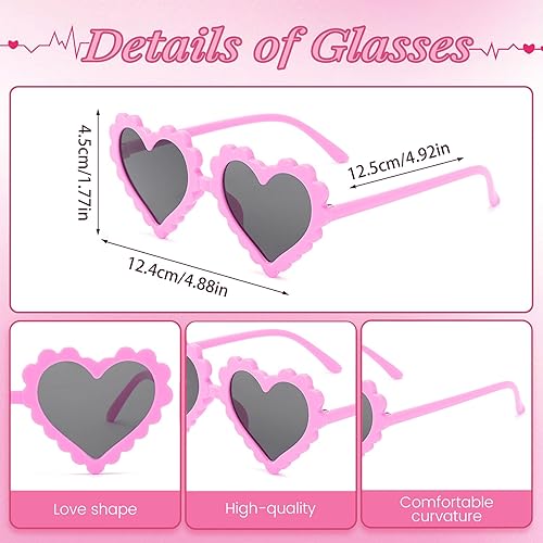 Sunshine smile Flamingo Kostüm Damen,Flamingo Haarreif,Flamingo Brille,Flamingo Tüllrock,Rosa Tüllrock Tutu Rock für Hawaii Kostüm Flamingo Party Karneval Mottoparty Fasching Kostüm Accessoires - Kaedas