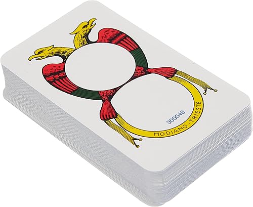 Modiano - Spielkarten zum 150. Jahrestag, Farbe Napoletane Braun, 300082 - Kaedas