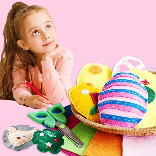 Jtnohx Filzstoff, Weiche Farbig Filz zum Basteln, 1,4mm dick Bastelfilz, 20x30cm Filzplatten für Heimwerker und Nähprojekte (Weiß) - Kaedas