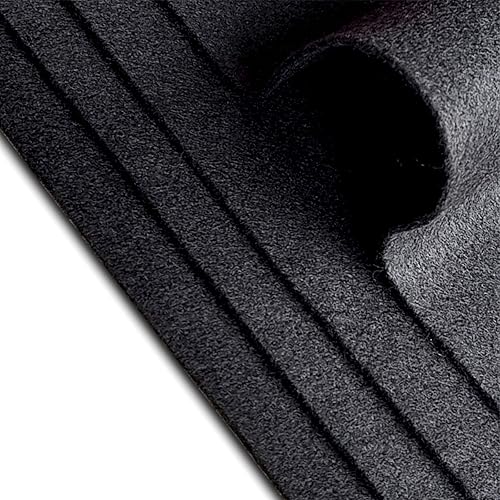 Jtnohx Filzstoff, Weiche Farbig Filz zum Basteln, 1,4mm dick Bastelfilz, 20x30cm Filzplatten für Heimwerker und Nähprojekte (Weiß) - Kaedas