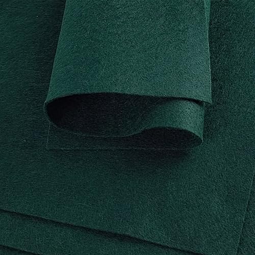 Jtnohx Filzstoff, Weiche Farbig Filz zum Basteln, 1,4mm dick Bastelfilz, 20x30cm Filzplatten für Heimwerker und Nähprojekte (Weiß) - Kaedas