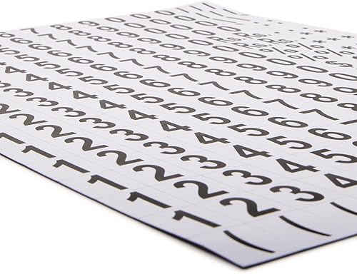 Magnetzahlen Set - 240 Zeichen (magnets4you) | große magnetische Zahlen, inkl. Sonderzeichen | für Schule, Whiteboard, Magnettafel - Kaedas