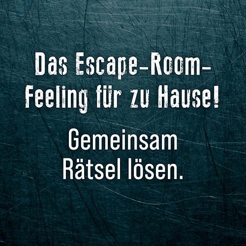 KOSMOS 694043 EXIT - Das Spiel - Das Haus der Rätsel - Die DREI???, Level: Einsteiger, Escape Room Spiel, Die DREI Fragezeichen, EXIT Game für 1-4 Spieler ab 10 Jahre - Kaedas
