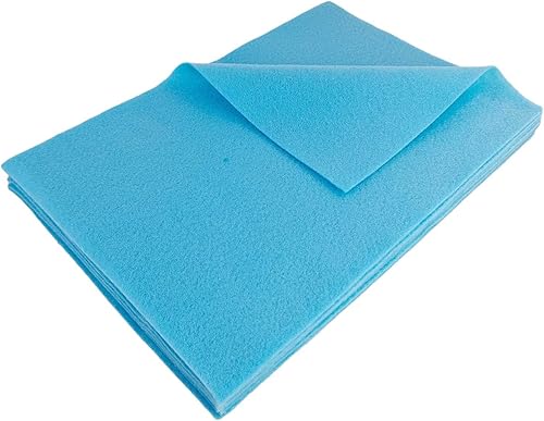 Jtnohx Filzstoff, Weiche Farbig Filz zum Basteln, 1,4mm dick Bastelfilz, 20x30cm Filzplatten für Heimwerker und Nähprojekte (Weiß) - Kaedas