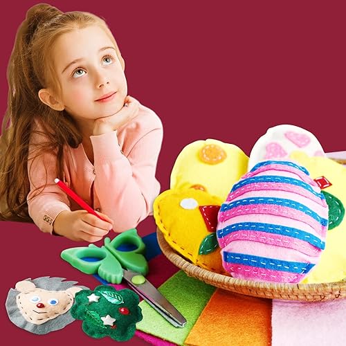 Jtnohx Filzstoff, Weiche Farbig Filz zum Basteln, 1,4mm dick Bastelfilz, 20x30cm Filzplatten für Heimwerker und Nähprojekte (Weiß) - Kaedas