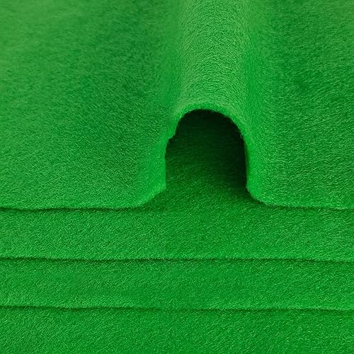 Jtnohx Filzstoff, Weiche Farbig Filz zum Basteln, 1,4mm dick Bastelfilz, 20x30cm Filzplatten für Heimwerker und Nähprojekte (Weiß) - Kaedas
