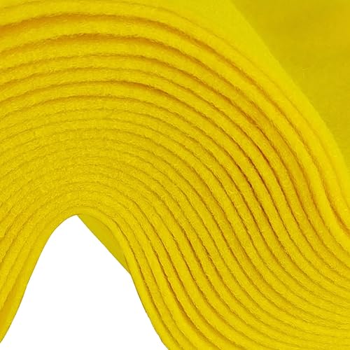 Jtnohx Filzstoff, Weiche Farbig Filz zum Basteln, 1,4mm dick Bastelfilz, 20x30cm Filzplatten für Heimwerker und Nähprojekte (Weiß) - Kaedas
