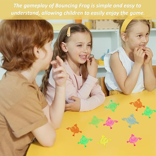 40 Stück Hüpfendes Froschspielzeug, Springspielzeug, Mini-Froschspielzeug, Eltern-Kind-Spielzeug, Partyspiel-Requisiten Für Kinder (Zufällige Farben) - Kaedas