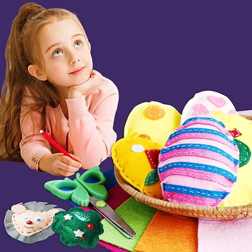 Jtnohx Filzstoff, Weiche Farbig Filz zum Basteln, 1,4mm dick Bastelfilz, 20x30cm Filzplatten für Heimwerker und Nähprojekte (Weiß) - Kaedas