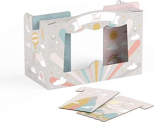 FOLDZILLA Puppentheater 0,75 x 0,70 x 1,25 m aus Pappe Theater Karton - Kasperletheater Märchen - Kaedas