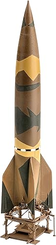 Revell Modellbausatz Militär I German A4 V2 Rocket I Maßstab 1:72 I Level 4 Bausatz I Teileanzahl 46 I ab 12+ Jahren I für Kinder und Erwachsene I inkl. Aufkleber-Set - Kaedas