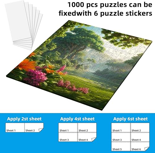 MOZOOSON Puzzlematte für 1500 Puzzle Teile, Puzzle Matte Roll Up Puzzle Aufbewahrung, Puzzle Roll Storage Mat für Bis 500 1000 1500 Puzzle Zubehör Aufbewahrung mit Praktisches Puzzle Zubehör - Kaedas