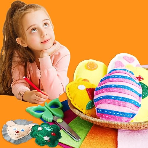 Jtnohx Filzstoff, Weiche Farbig Filz zum Basteln, 1,4mm dick Bastelfilz, 20x30cm Filzplatten für Heimwerker und Nähprojekte (Weiß) - Kaedas